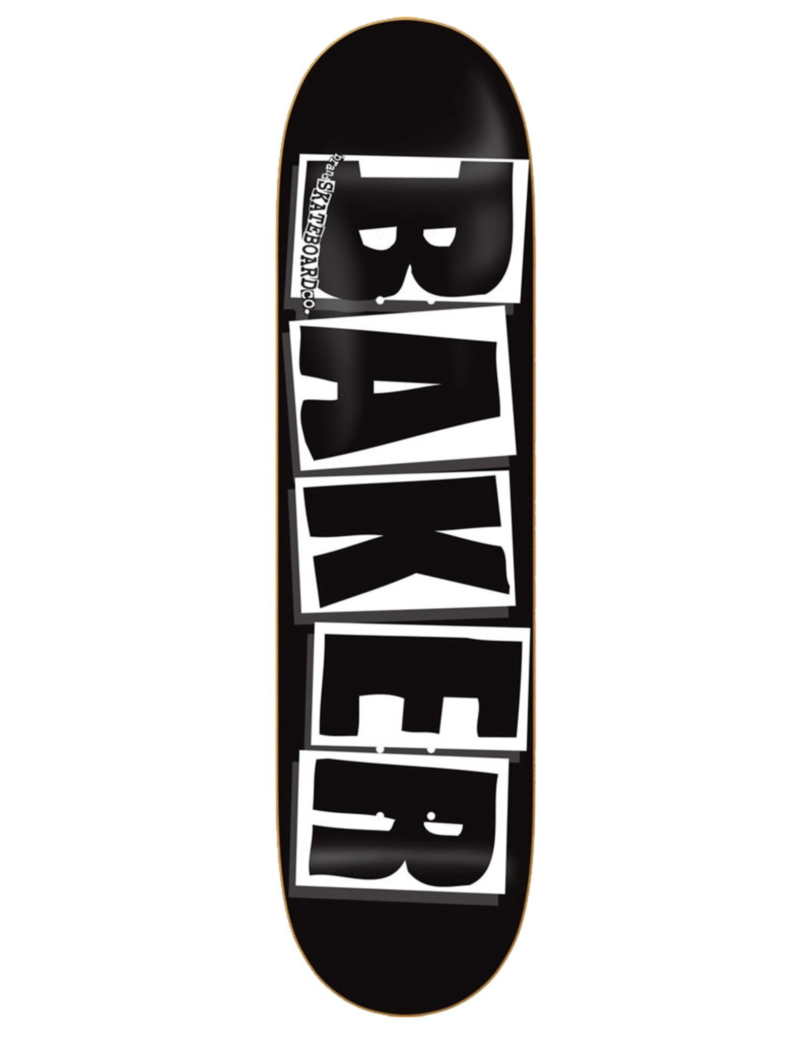 Baker Baker Deck Team Brand Logo Black/White/Black (8.475)