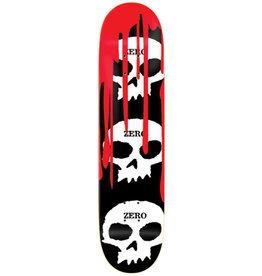 Zero Skateboards Zero Deck Team 3 Skull Blood (7.75)