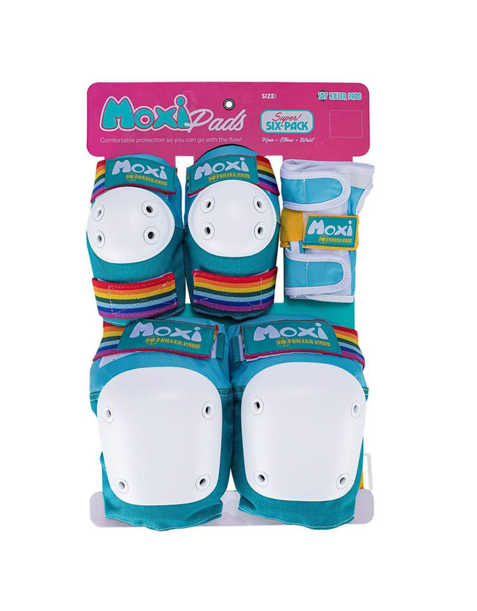 187 Killer Pads 6 Pack Moxi (Jade)