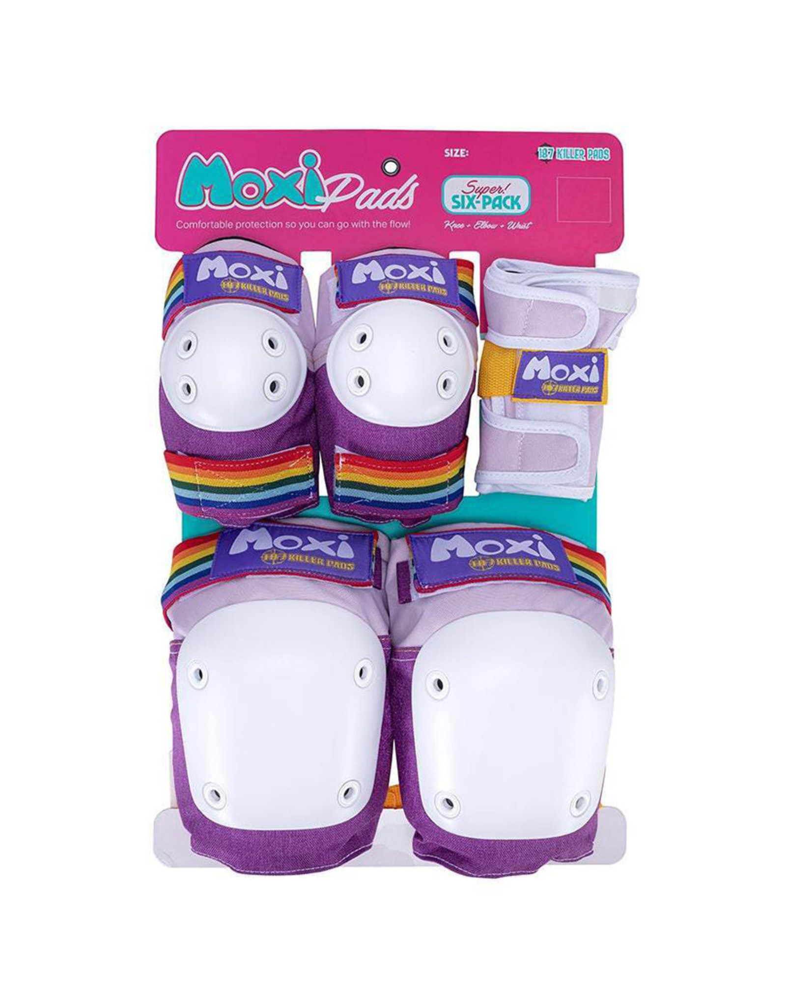 187 Killer Pads 187 Killer Pads 6 Pack Moxi (Lavender)