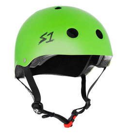 S-One S-One Helmet The Mini (Bright Green Matte/Black Straps)