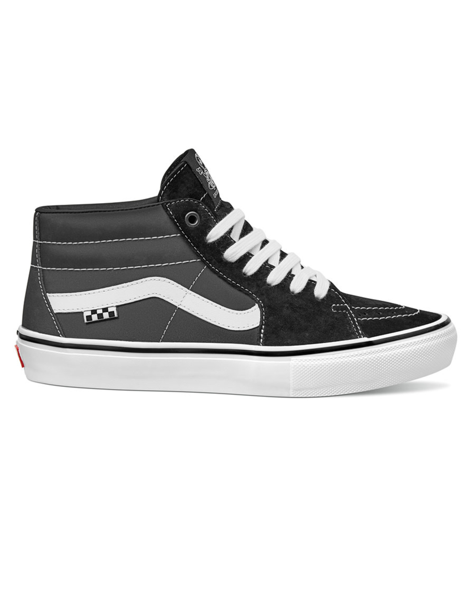 Vans Vans Shoe Skate Grosso Mid (Black/White/Emo Leather)