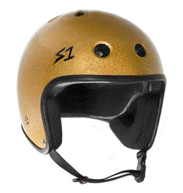 S-One S-One Helmet Adult Retro (Gold Glitter/Black Straps)