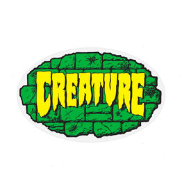 Creature Creature Sticker Crypt Green/Black/Yellow (4")