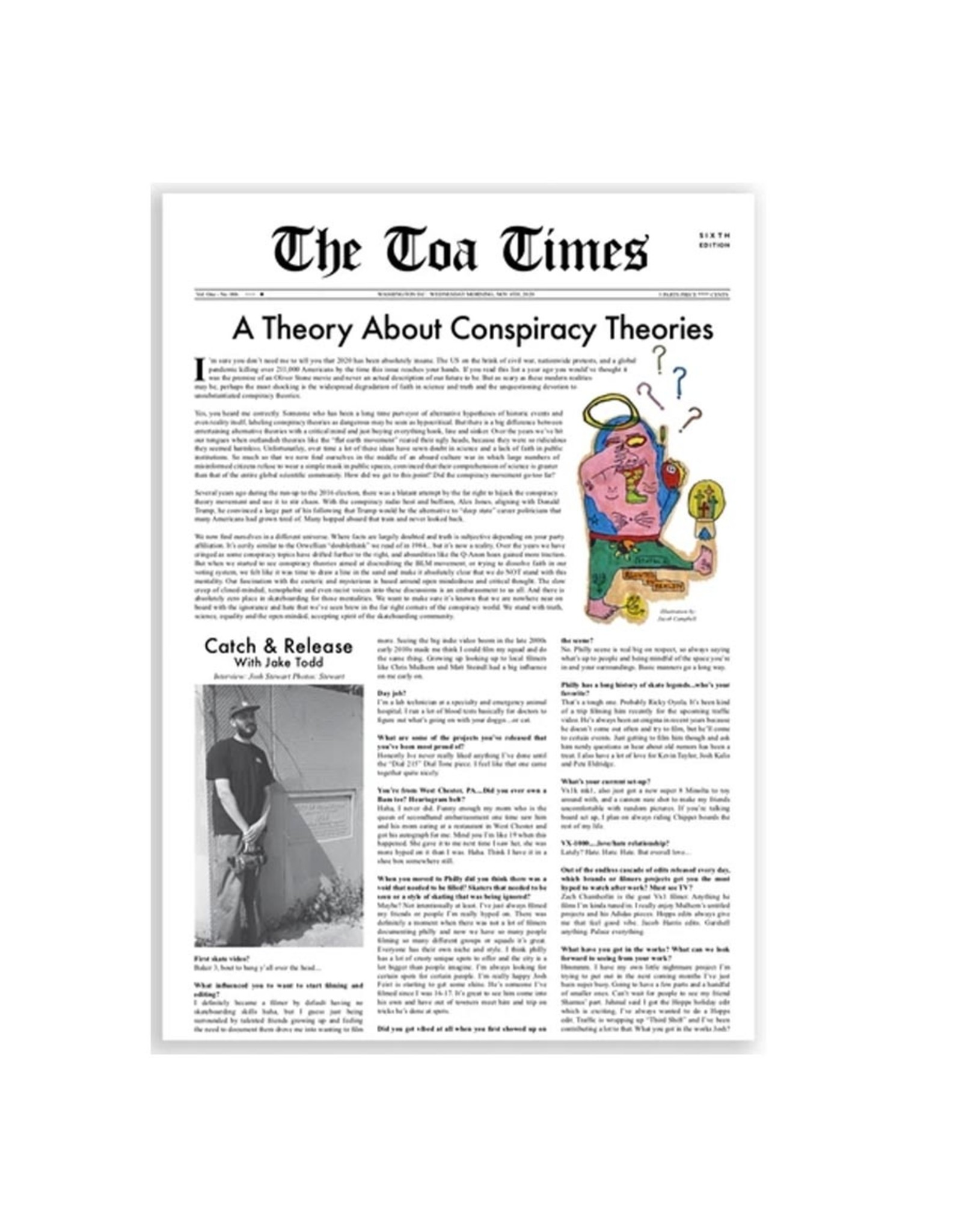 Theories Theories Magazine Times Issue #6