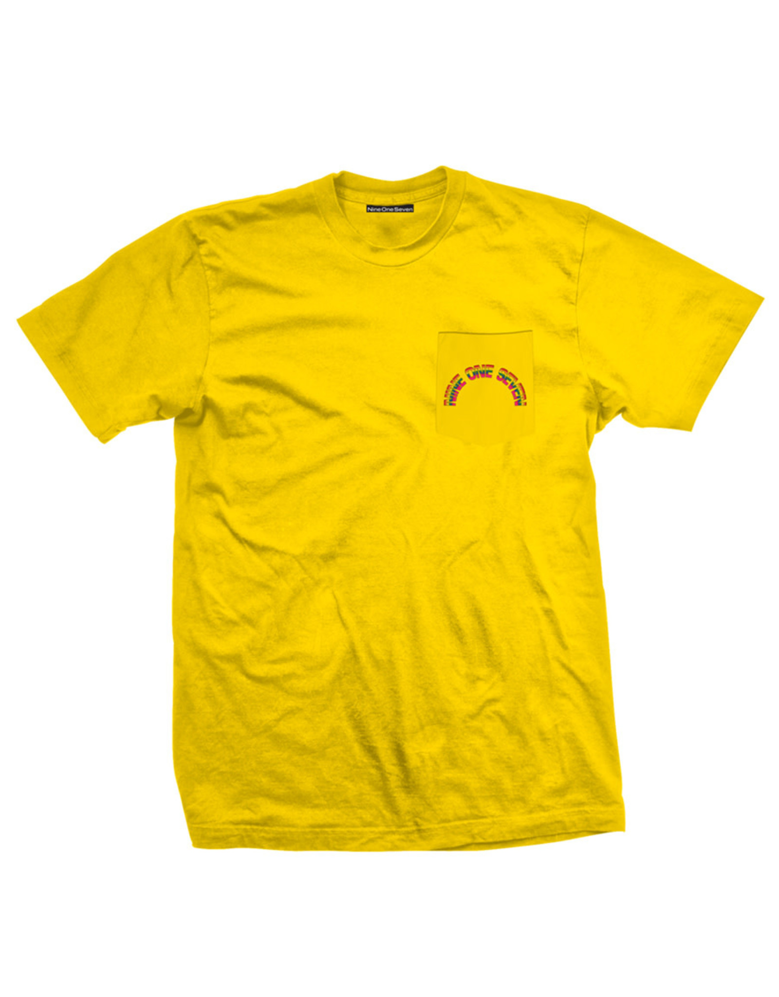 917 917 Tee Rainbow S/S (Yellow)