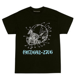 917 Tee Football S/S (Black)
