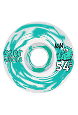Snot Snot Wheels Team Swirls White/Green (54mm/101a)