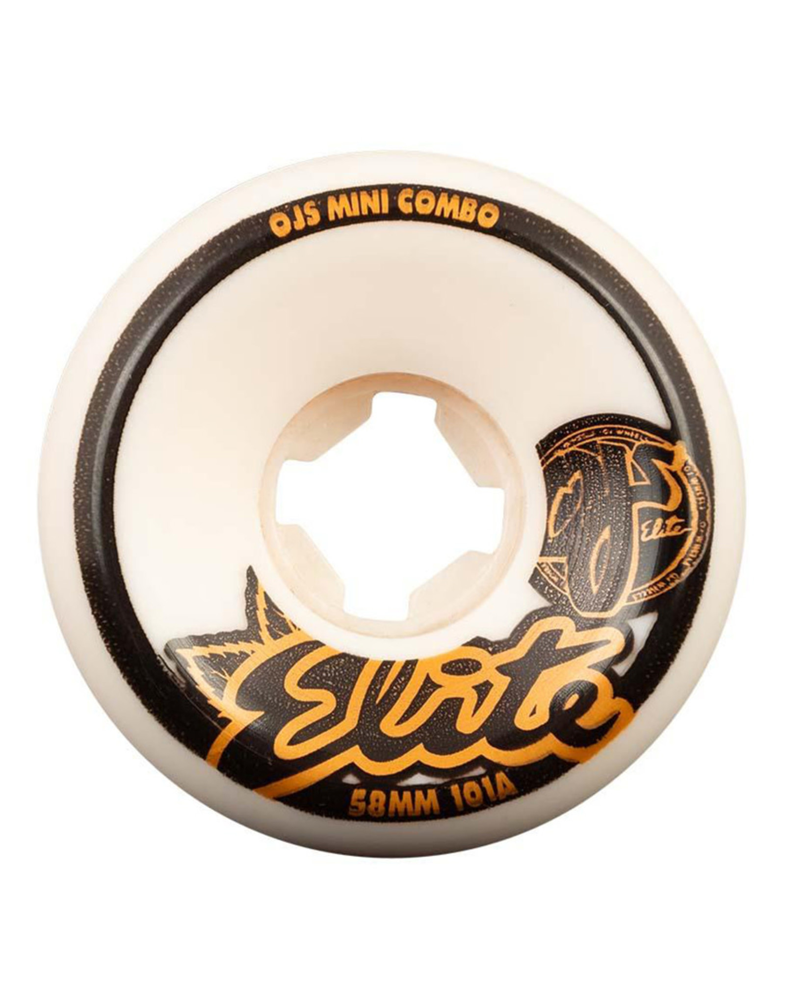 OJ Wheels OJ Wheels Team Elite Mini Combo White (58mm/101a)