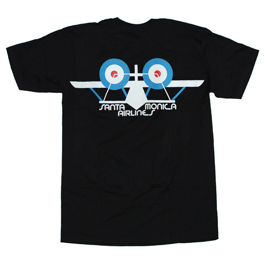 00s SANTA MONICA AIR LINES ビンテージ Tシャツ - メルカリ