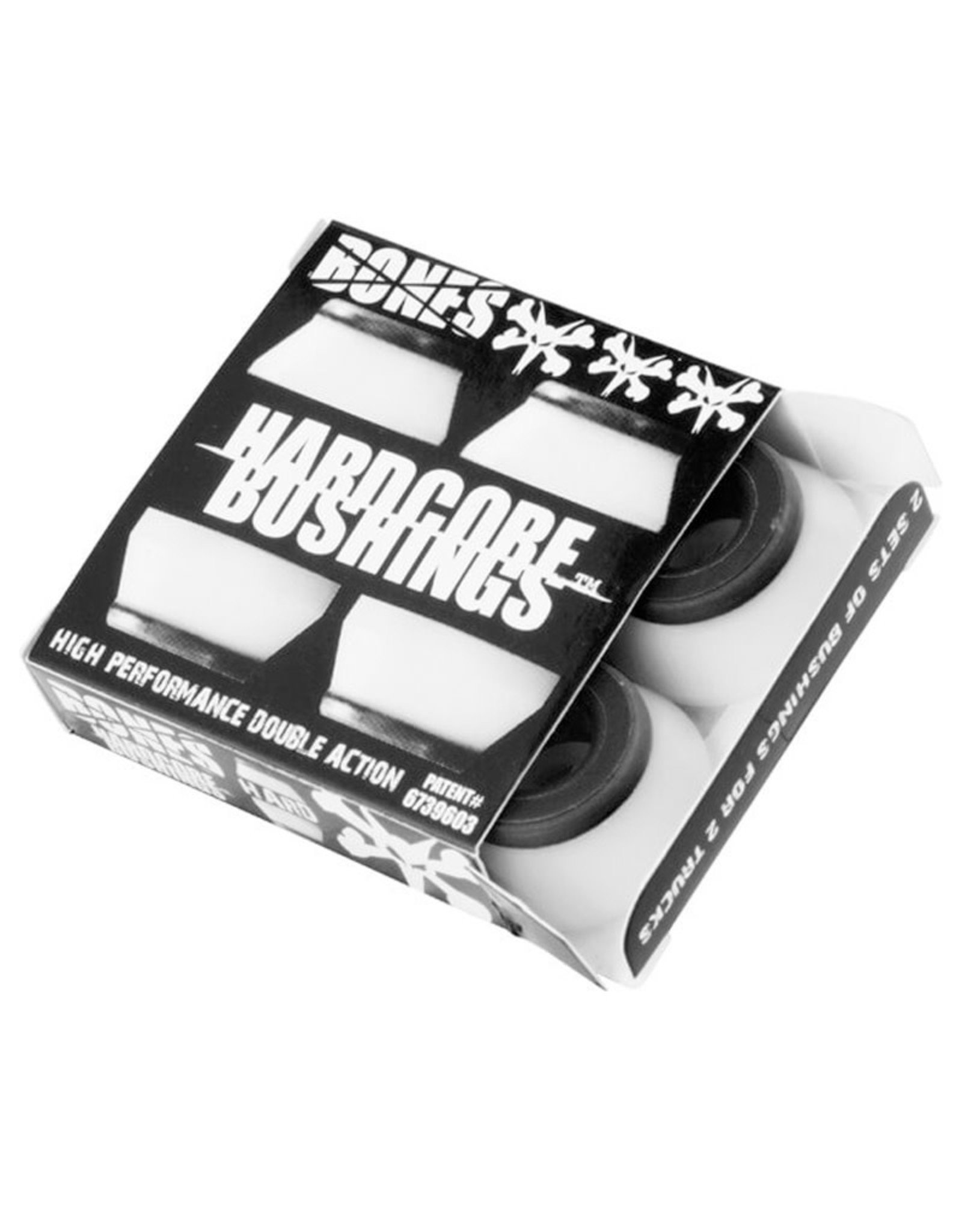 Bones Bones Bushings Hardcore Black/White (Hard)