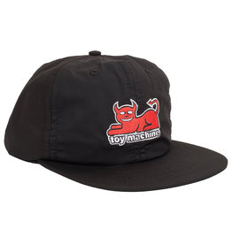 Toy Machine Toy Machine Hat Devil Cat Snapback (Black)