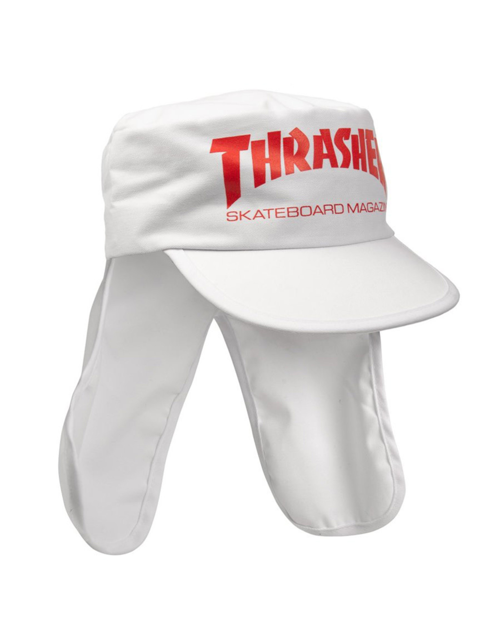 white thrasher hat