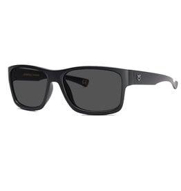 Madson Sunglasses Stretch (Black On Black/Grey Polarized Lens)