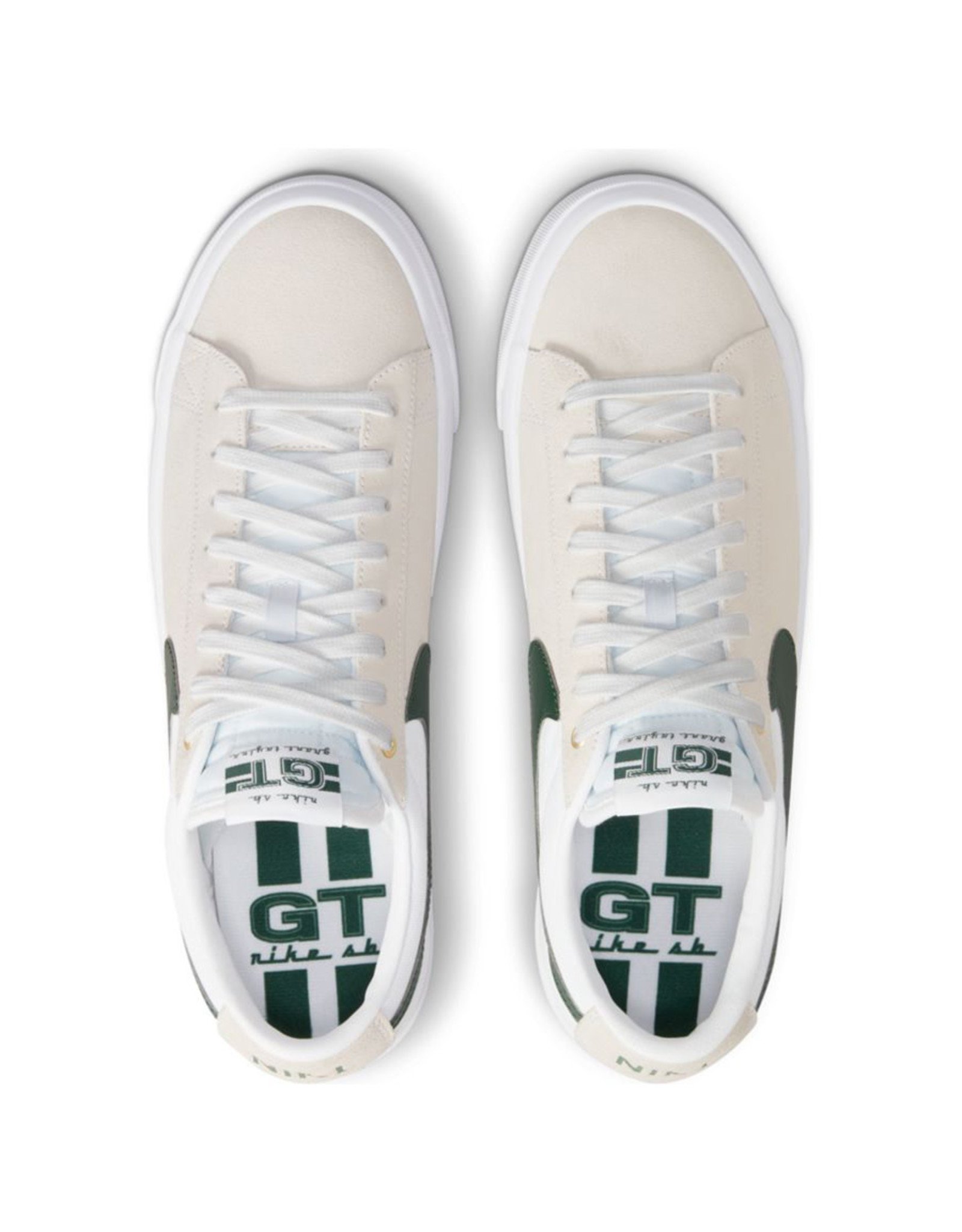 Nike Sb Shoe Zoom Blazer Low Gt White Dark Green Stix Ride Shop