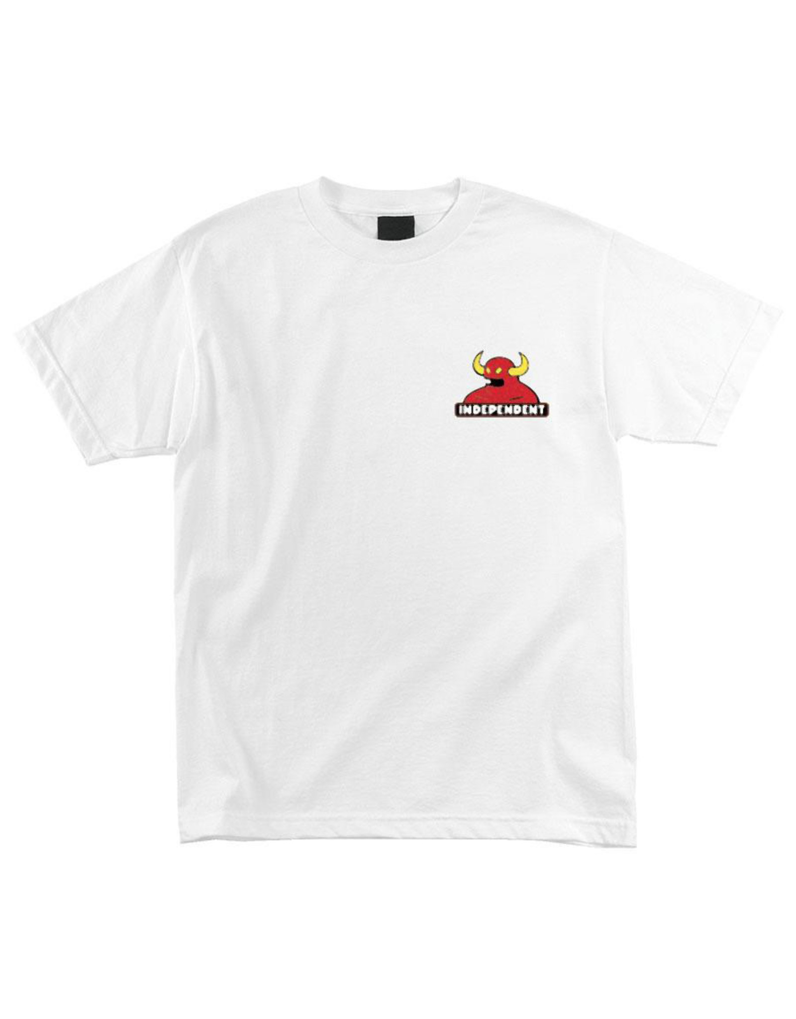 Independent Independent Tee X Toy Machine Mash Up S/S (White)