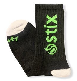 Stix SGV Stix Socks Classic Crew (Black/White/Green)