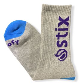 Stix SGV Stix Socks Classic Crew (Grey/Blue/Purple)