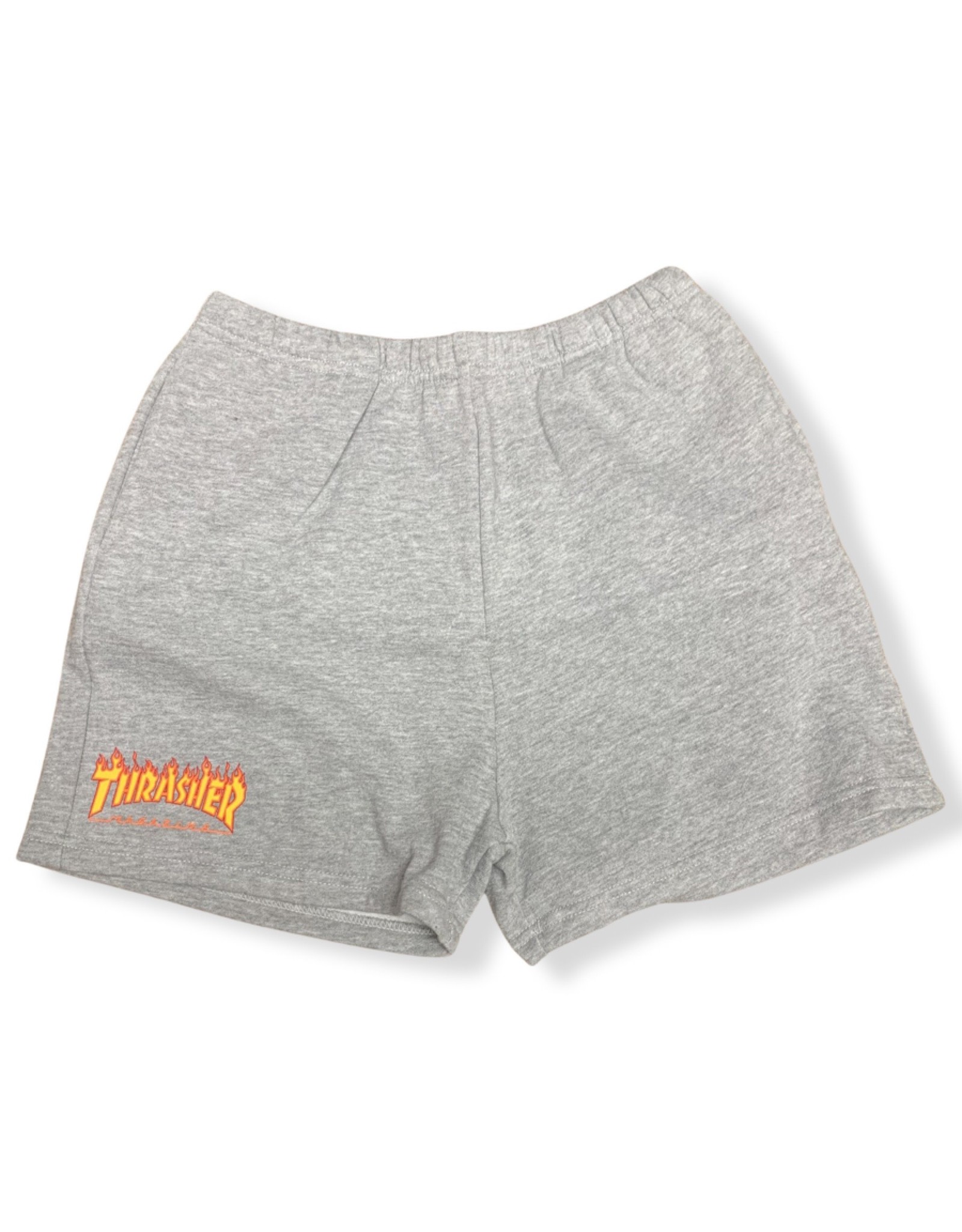 Thrasher Thrasher Shorts Flame Logo P.E. (Heather Grey)