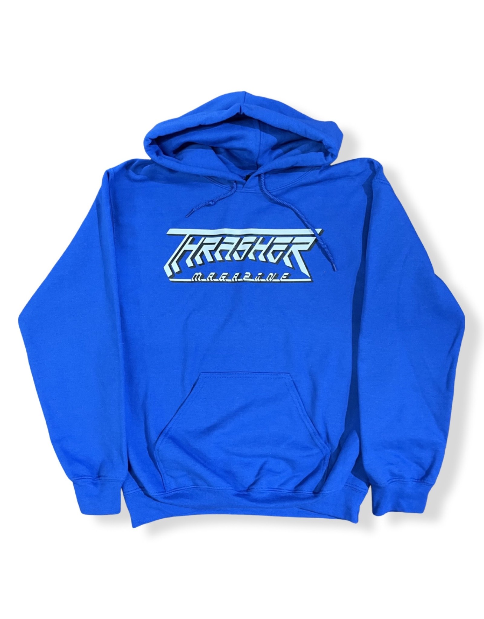 Thrasher Thrasher Hood Mens Future Logo Pullover (Royal Blue)
