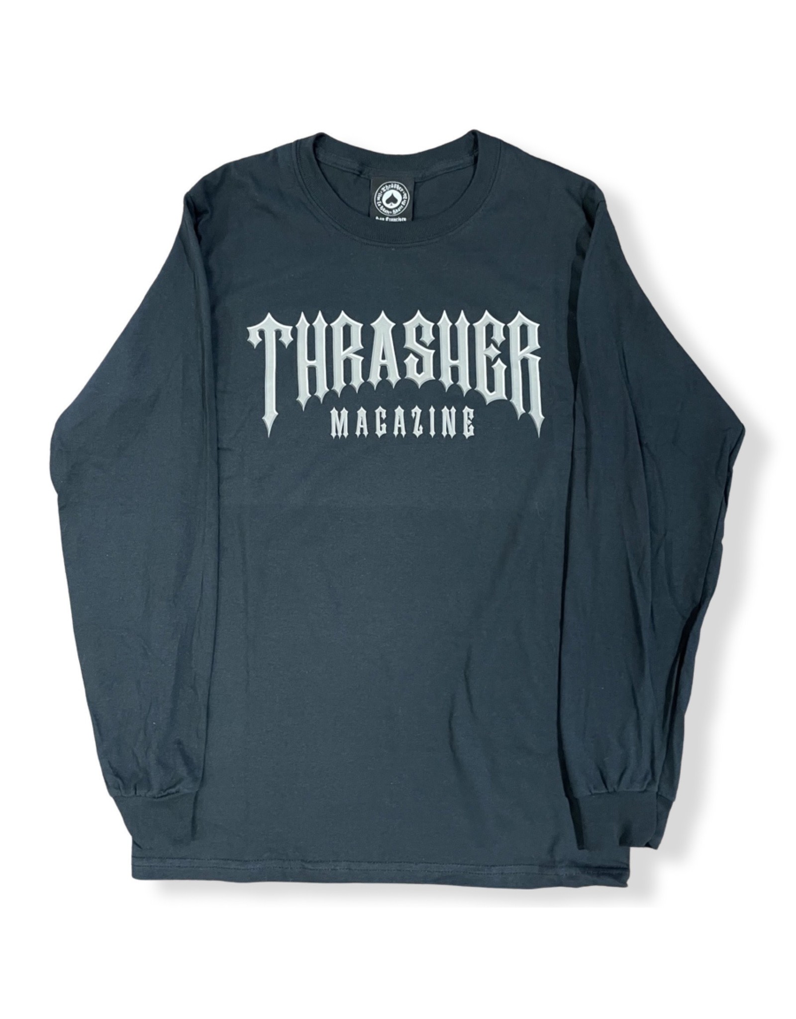 Thrasher Thrasher Tee Mens Low Low Logo L/S (Black)