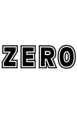 Zero Skateboards Zero Sticker Bold