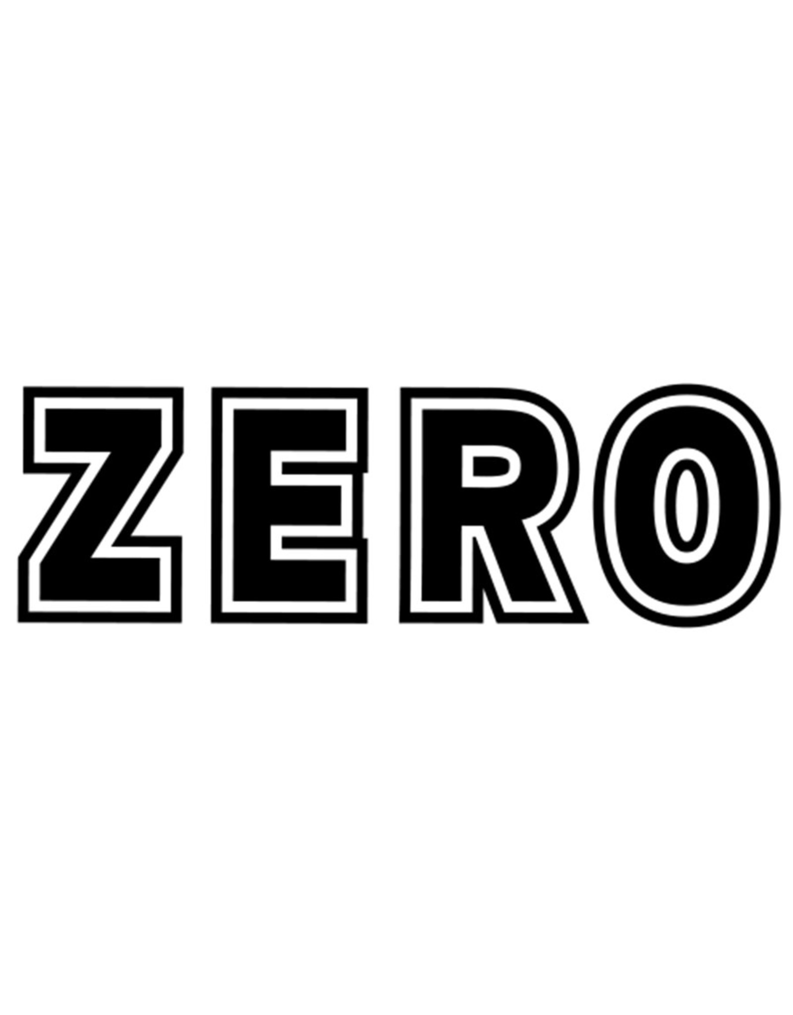 Zero Skateboards Zero Sticker Bold