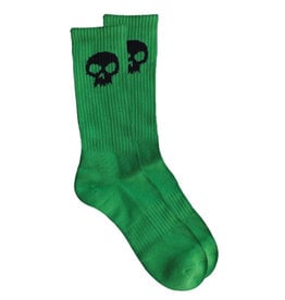 Zero Skateboards Zero Socks Skull Crew (Green)