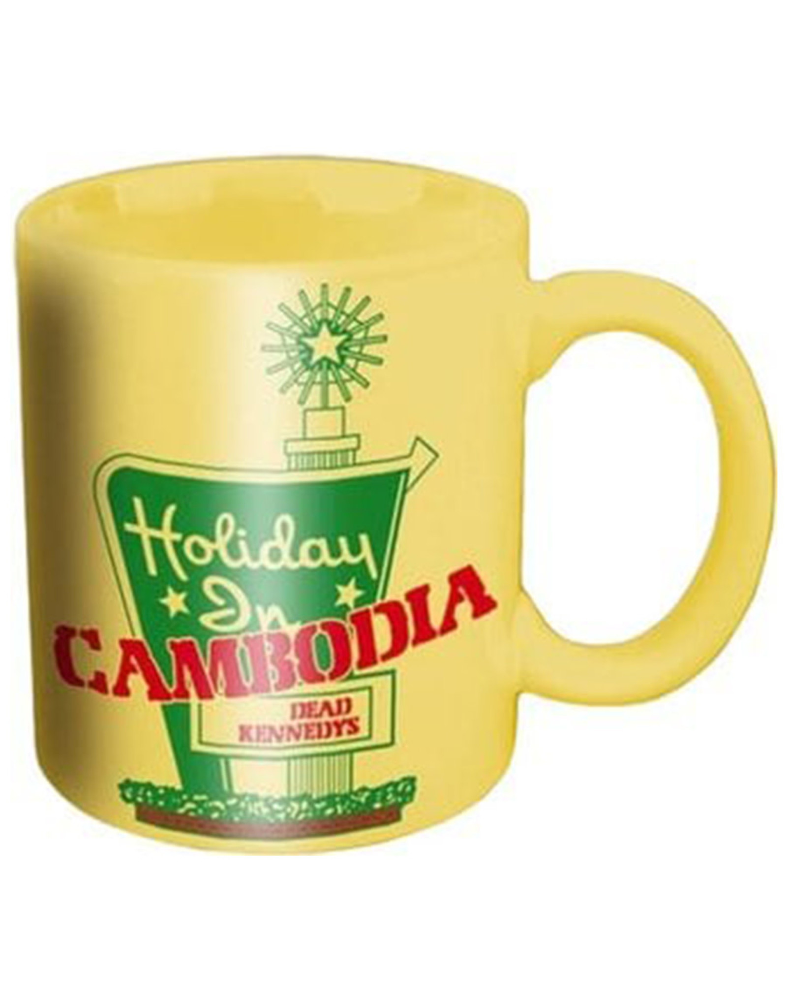 Star 500 Concert Series On Hollywood Mug Dead Kennedys Holiday In Cambodia (Yellow)
