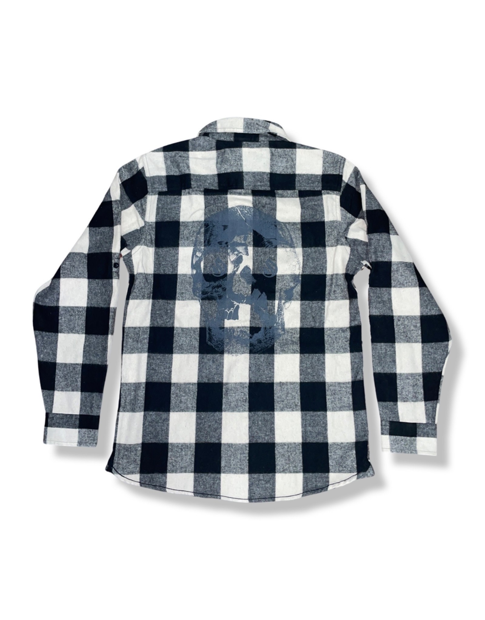 Stix SGV Stix Flannel Rough Times L/S (Black/White)