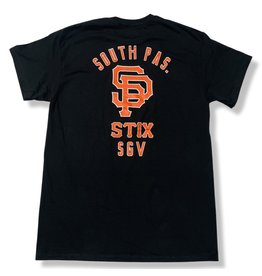 Stix Stix Tee SGV South Pas S/S (Black/Orange)