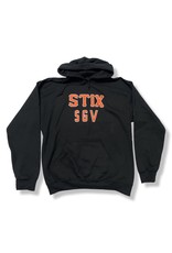 Stix SGV Stix SGV Hood SGV South Pas Pullover (Black/Orange)