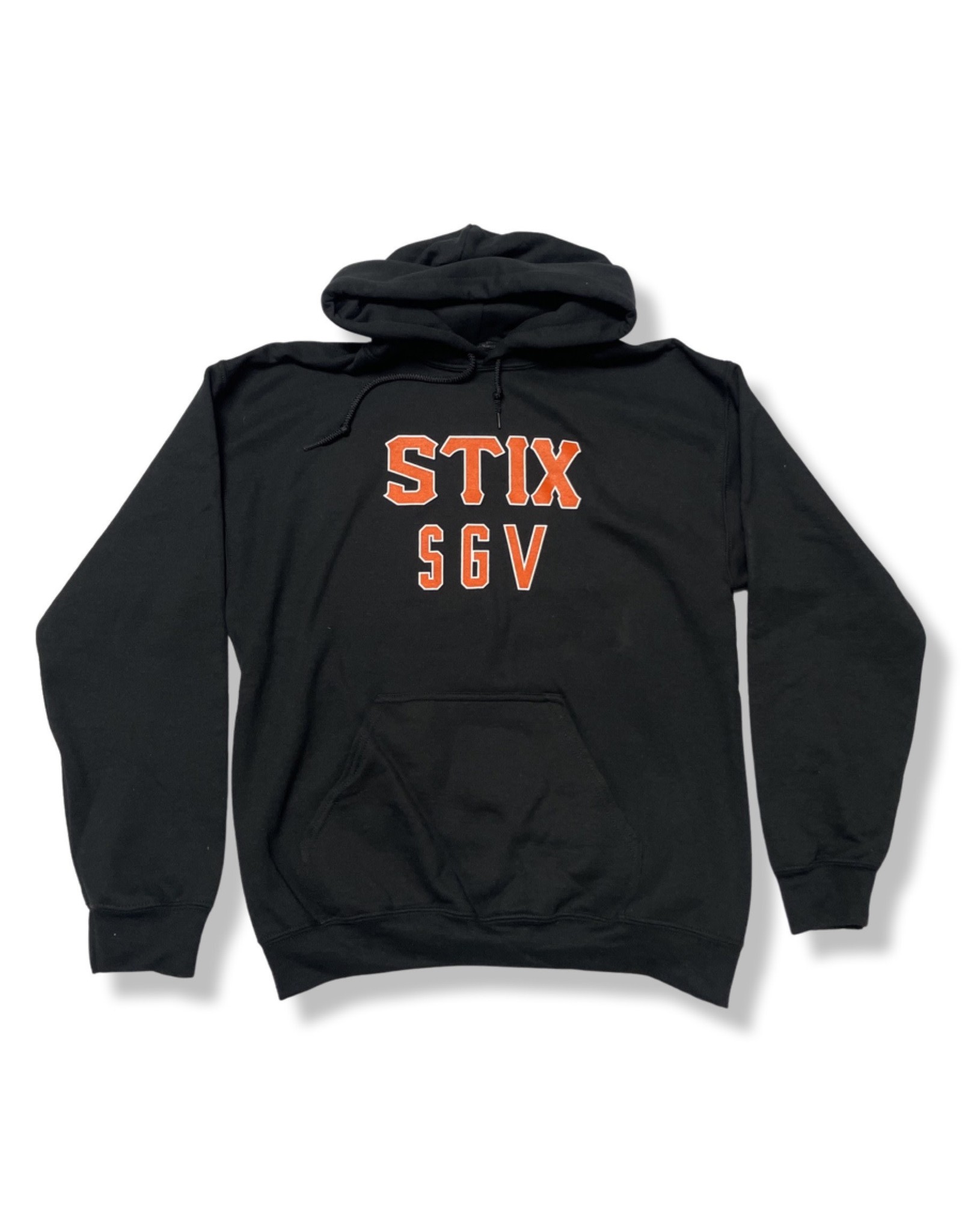 Stix SGV Stix SGV Hood SGV South Pas Pullover (Black/Orange)