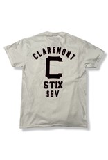 Stix Stix Tee SGV Claremont S/S (White/Maroon)