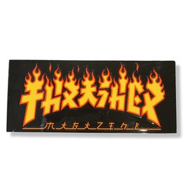 Thrasher Thrasher Sticker Godzilla Flame