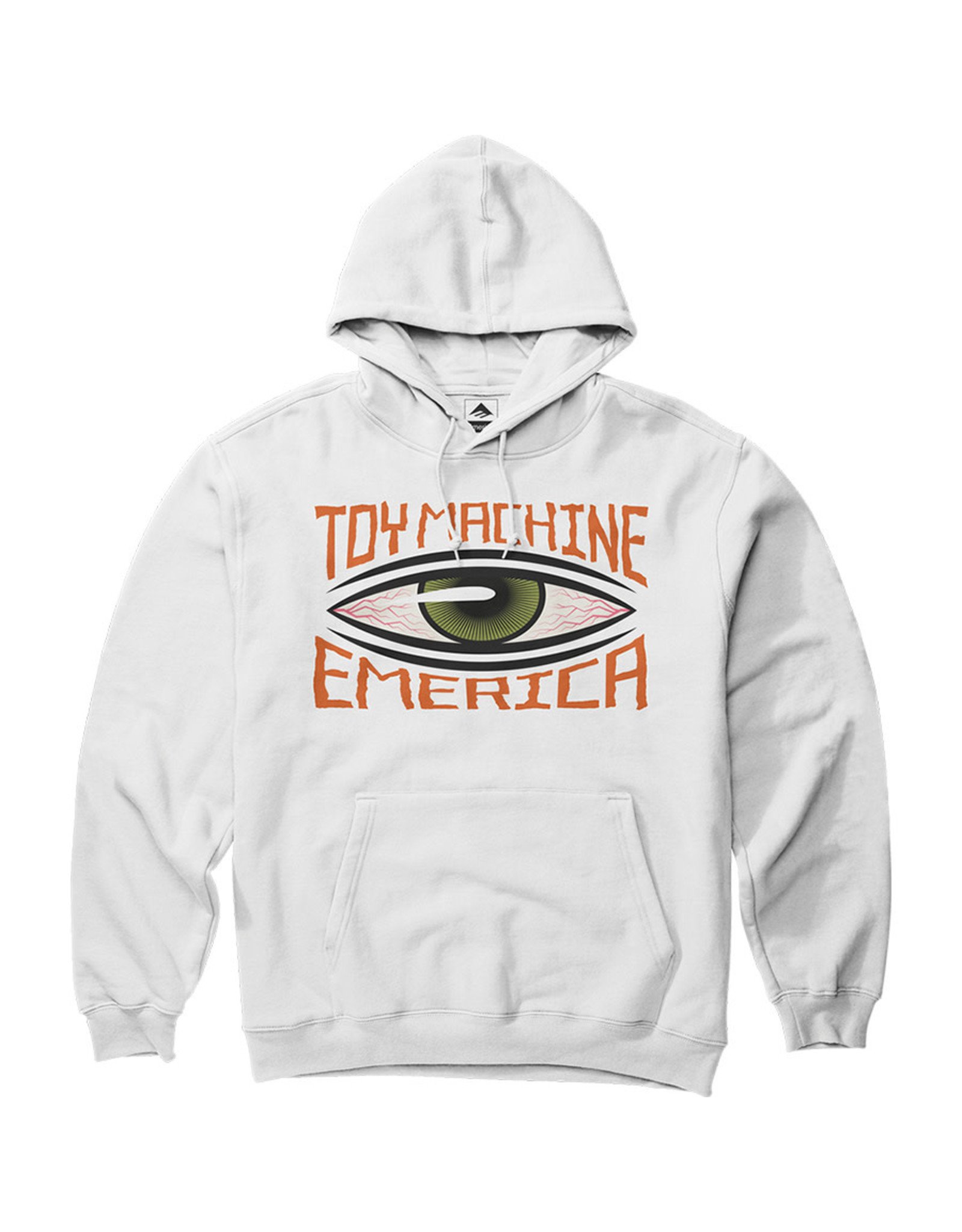 Emerica Emerica Hood X Toy Machine Eye Pullover (White)