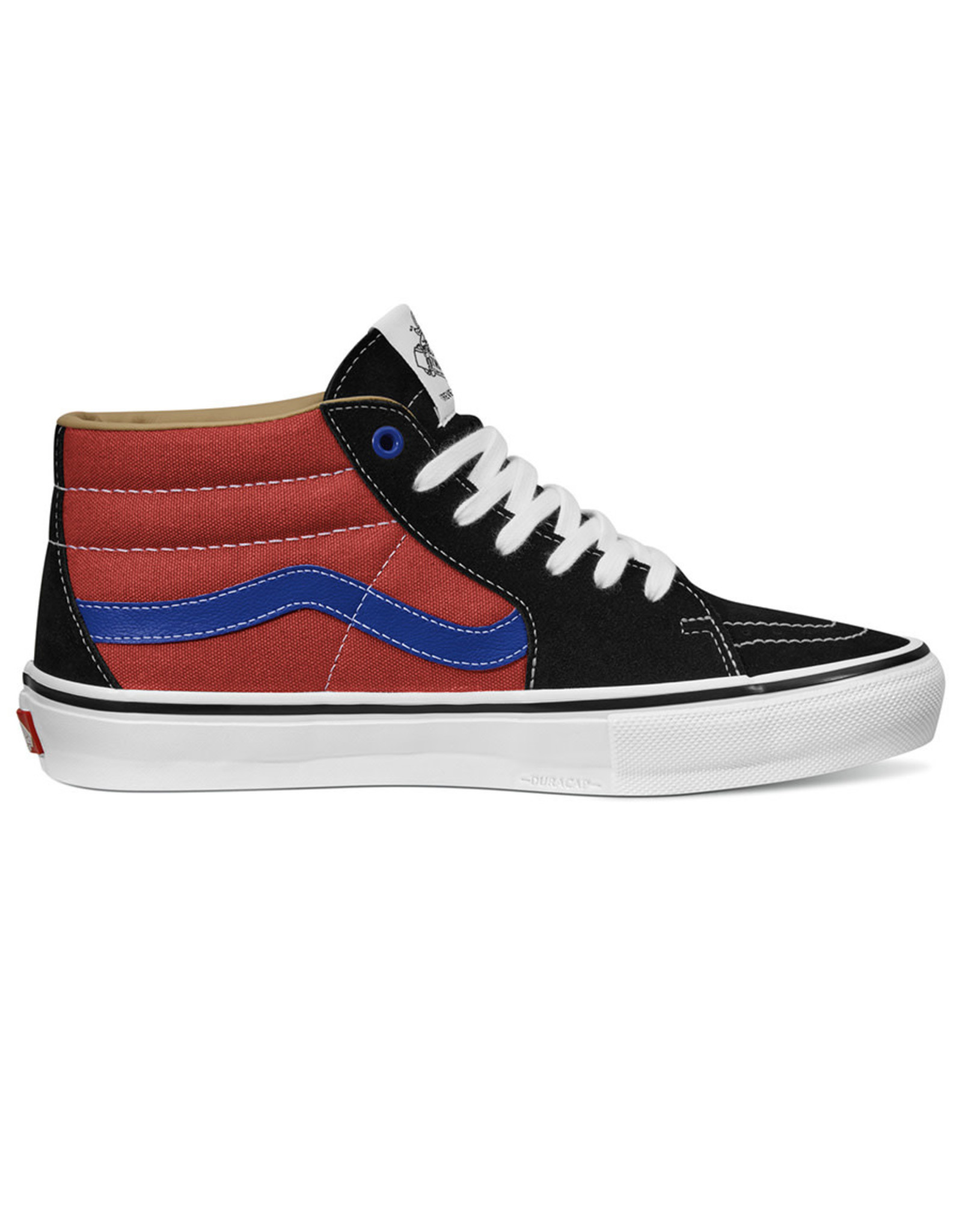 Vans Skate Grosso Mid (Red/Blue) - Stix