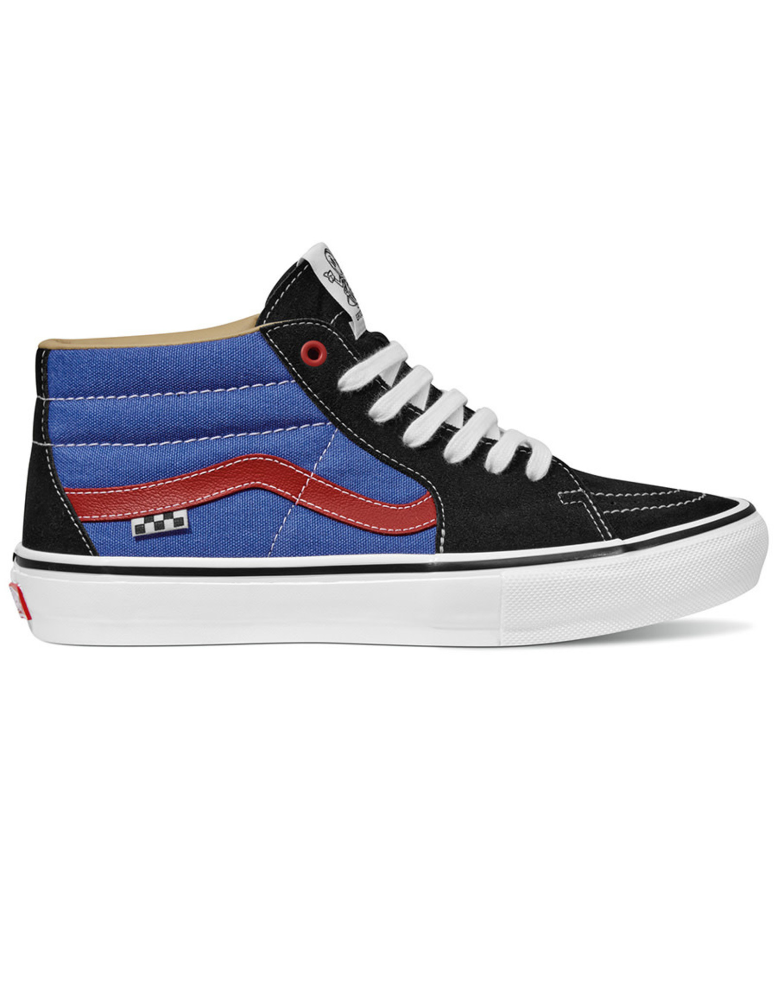 Vans Vans Shoe Skate Grosso Mid (Red/Blue)