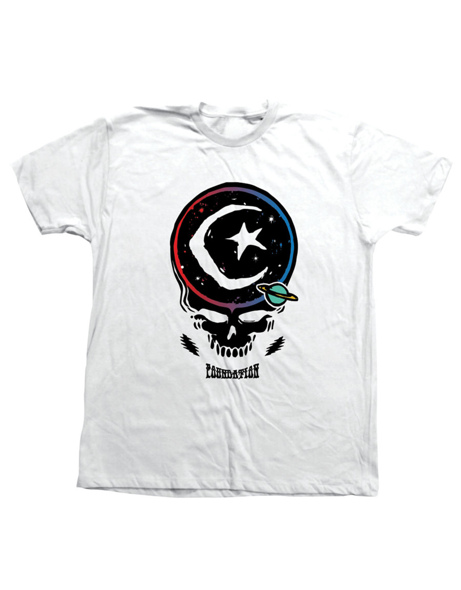 Foundation Foundation Tee Cosmic Voyage S/S (White)