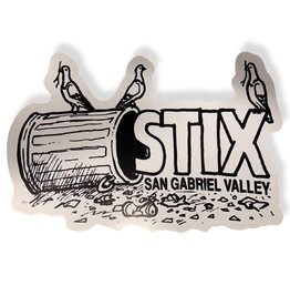 Stix SGV Stix Sticker Todd Francis (Black/White)