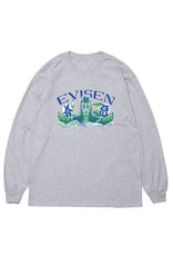 Evisen Skateboards Evisen Tee Dragon Ship L/S (Heather)