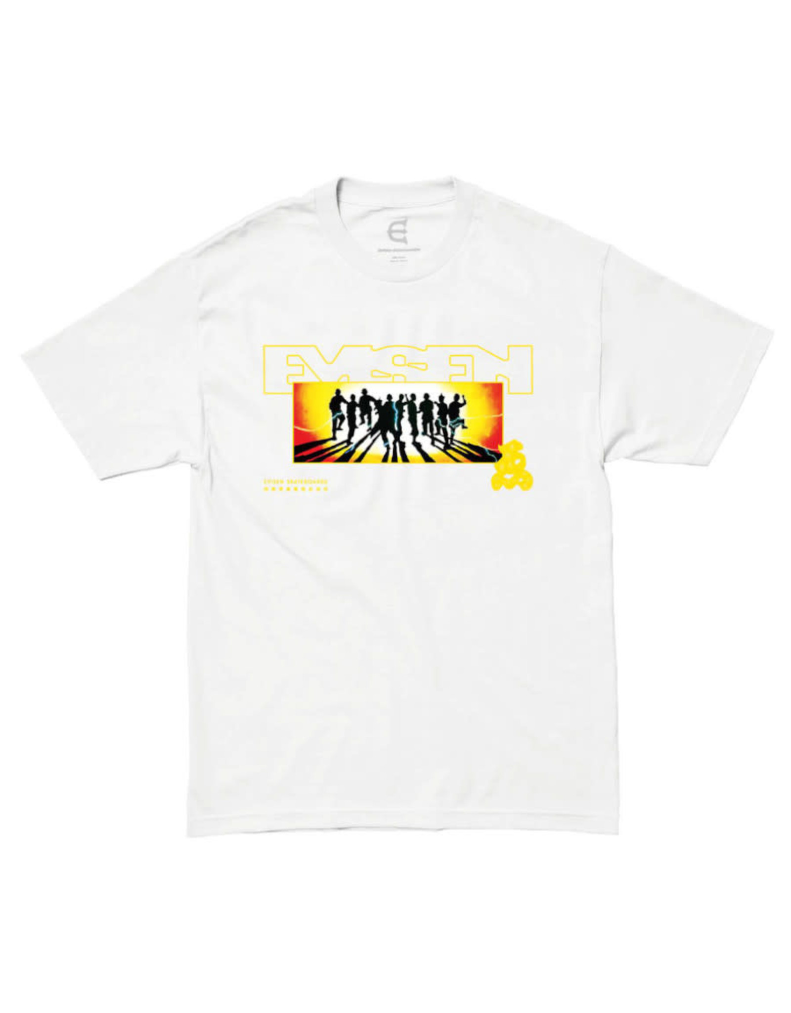 Evisen Skateboards Evisen Tee Eviranger S/S (White)