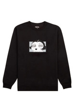 Poets Poets Crewneck Sweatshirt Craziella (Black)