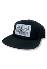 Stix SGV Stix Hat Todd Francis Patch 5 Panel Unstructured Snapback (Black)