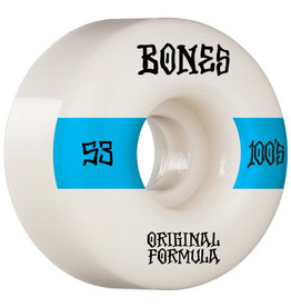 Bones Bones Wheels OG 100 V4 Wide White (53mm/100a)