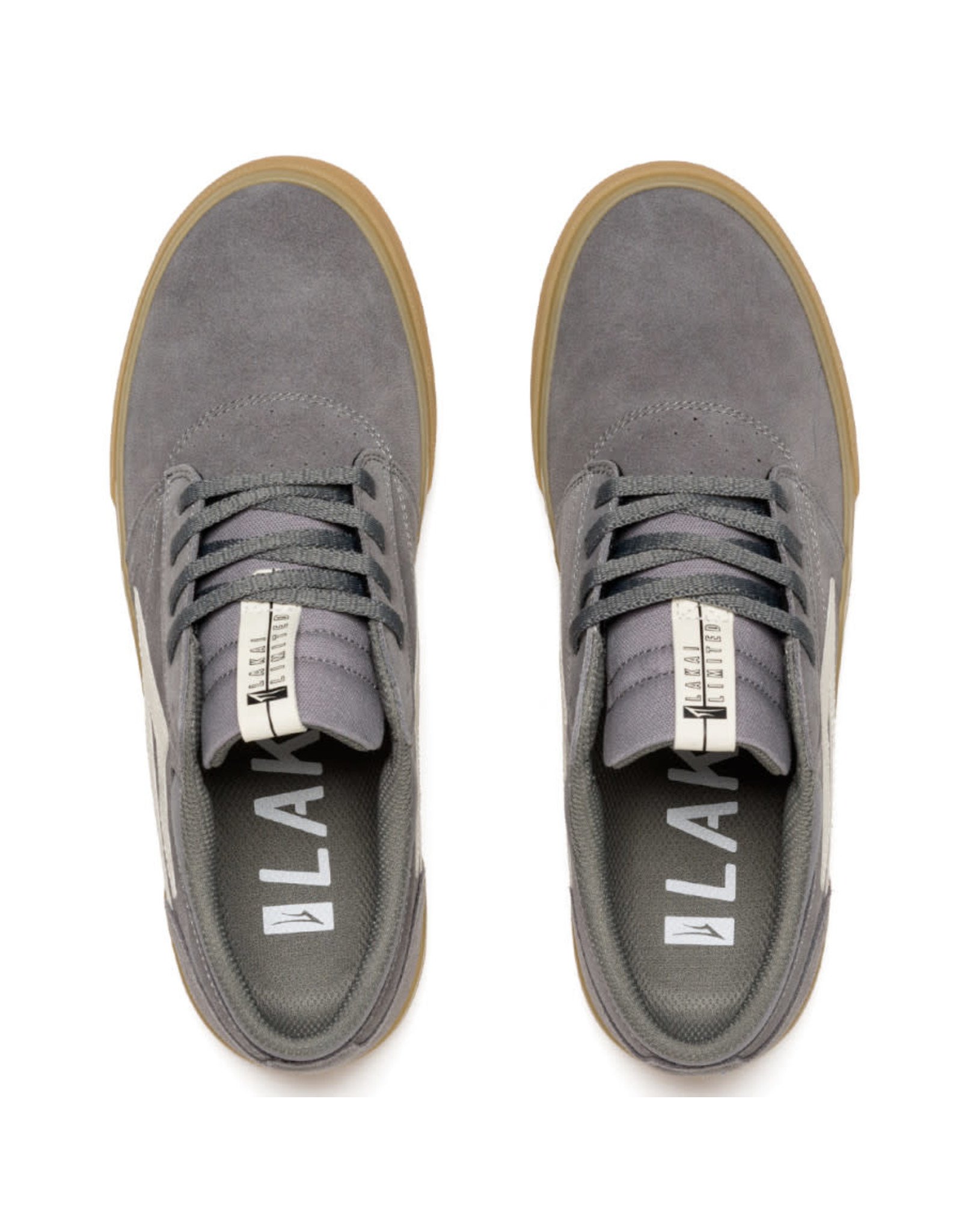 Lakai Shoes Lakai Shoe Griffin (Grey/Glow Suede)