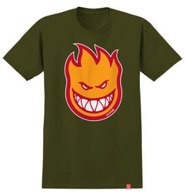 Spitfire Spitfire Tee Bighead Fill S/S (Military Green/Gold)