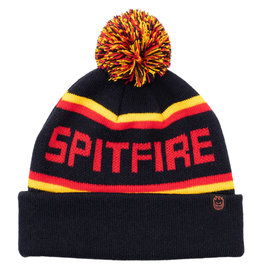 Spitfire Spitfire Beanie Classic 87 Fill Pom Cuff (Navy/Red/Gold)