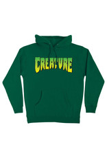 Creature Creature Hood Logo Heavyweight Pullover (Dark Green)