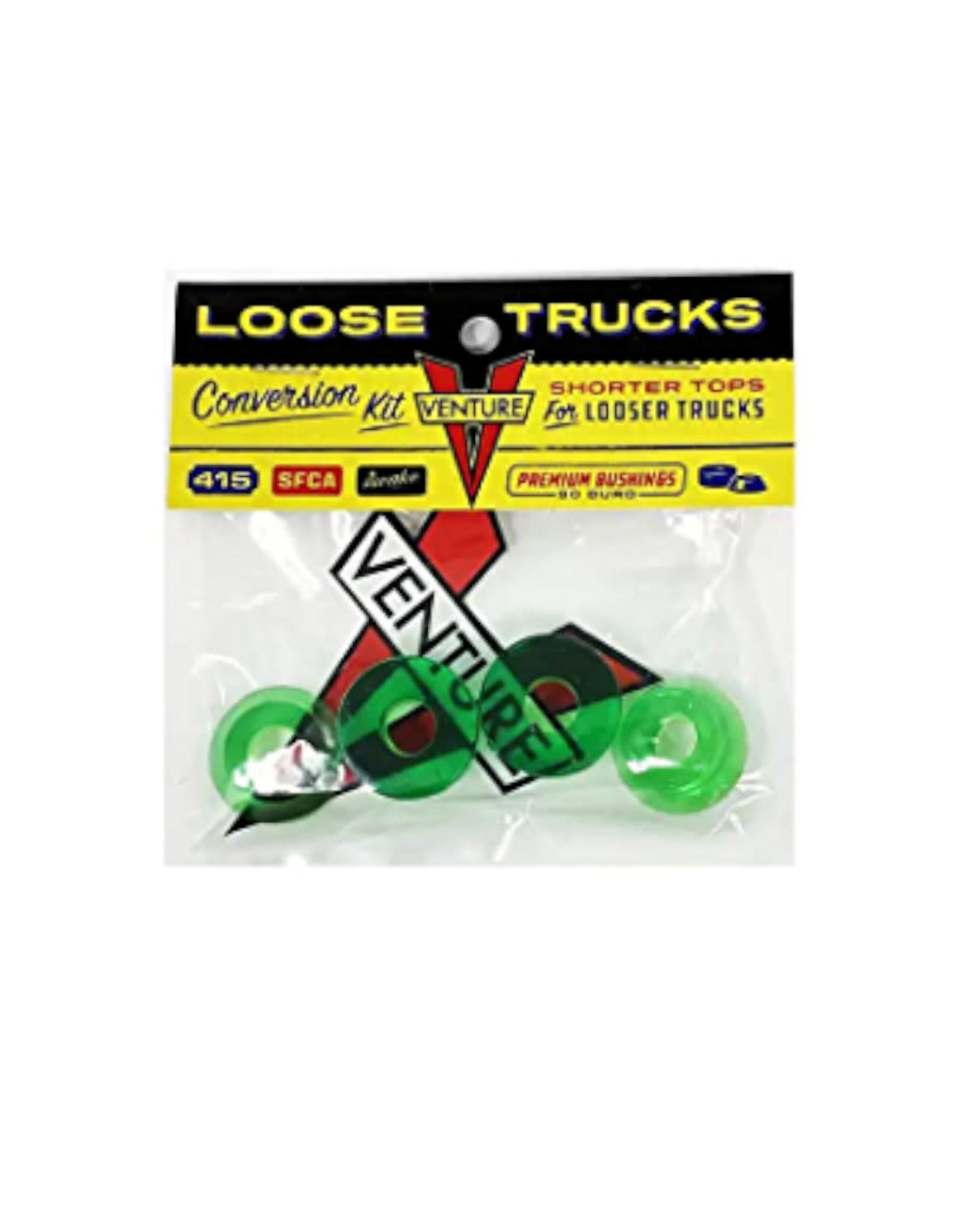 Venture Trucks Venture Bushings Loose Green (90d)